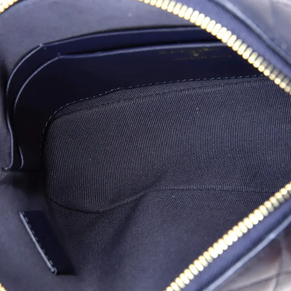 Chanel Cc Dome Zip Clutch With Chain #240505C41B - Picture 5 of 6